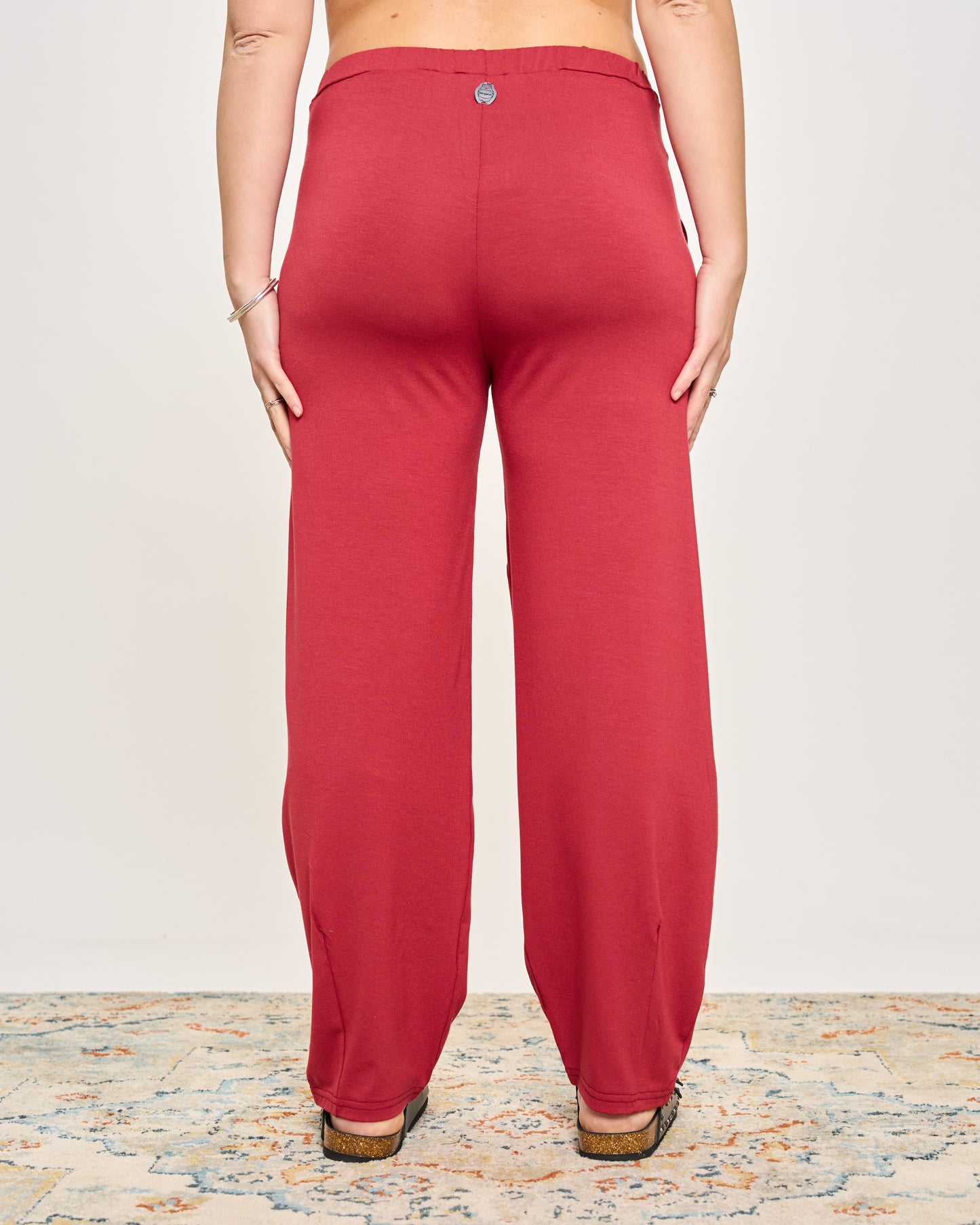 Comfortable Darted Viscose Trousers
