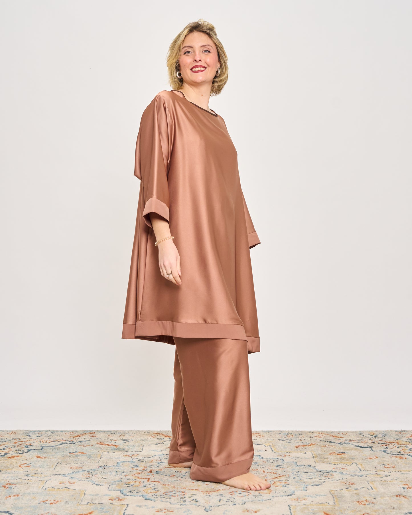 Satin Oversized Pyjamas