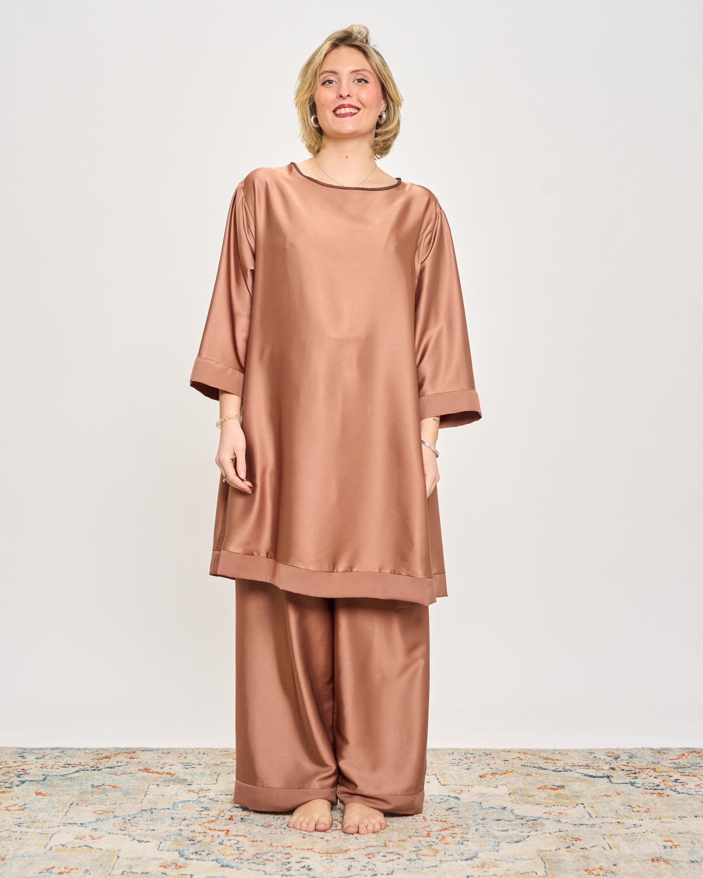 Satin Oversized Pyjamas