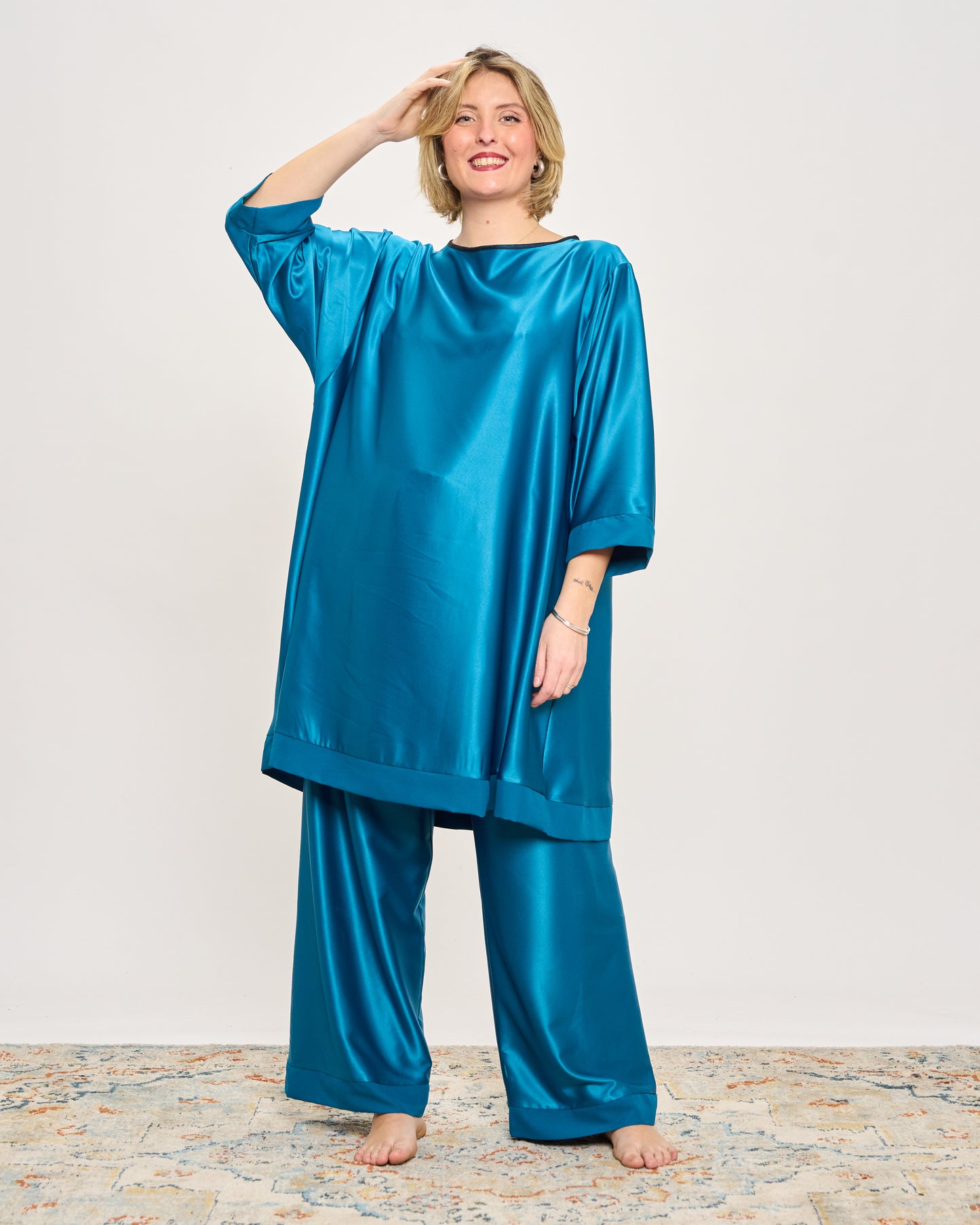 Satin Oversized Pyjamas