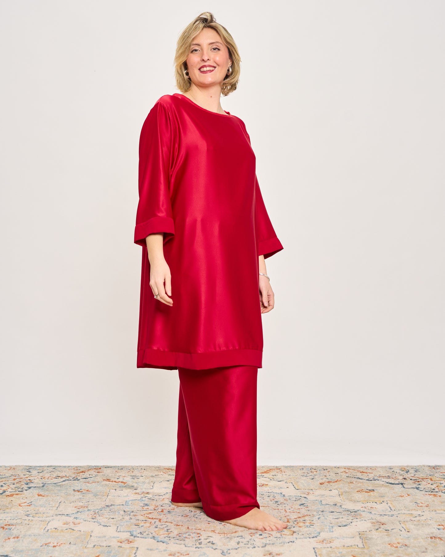 Satin Oversized Pyjamas