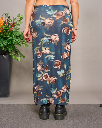 Viscose Patterned Tube Skirt