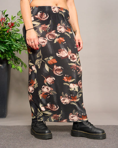 Viscose Patterned Tube Skirt