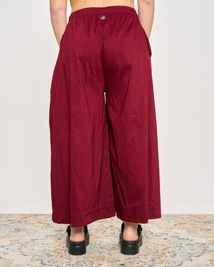 Stretch Cotton Blend Trousers