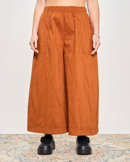 Stretch Cotton Blend Trousers