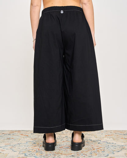 Stretch Cotton Blend Trousers