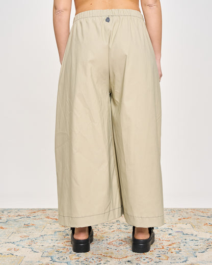 Stretch Cotton Blend Trousers