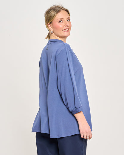 Polo Oversize in Jersey