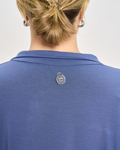 Polo Oversize in Jersey