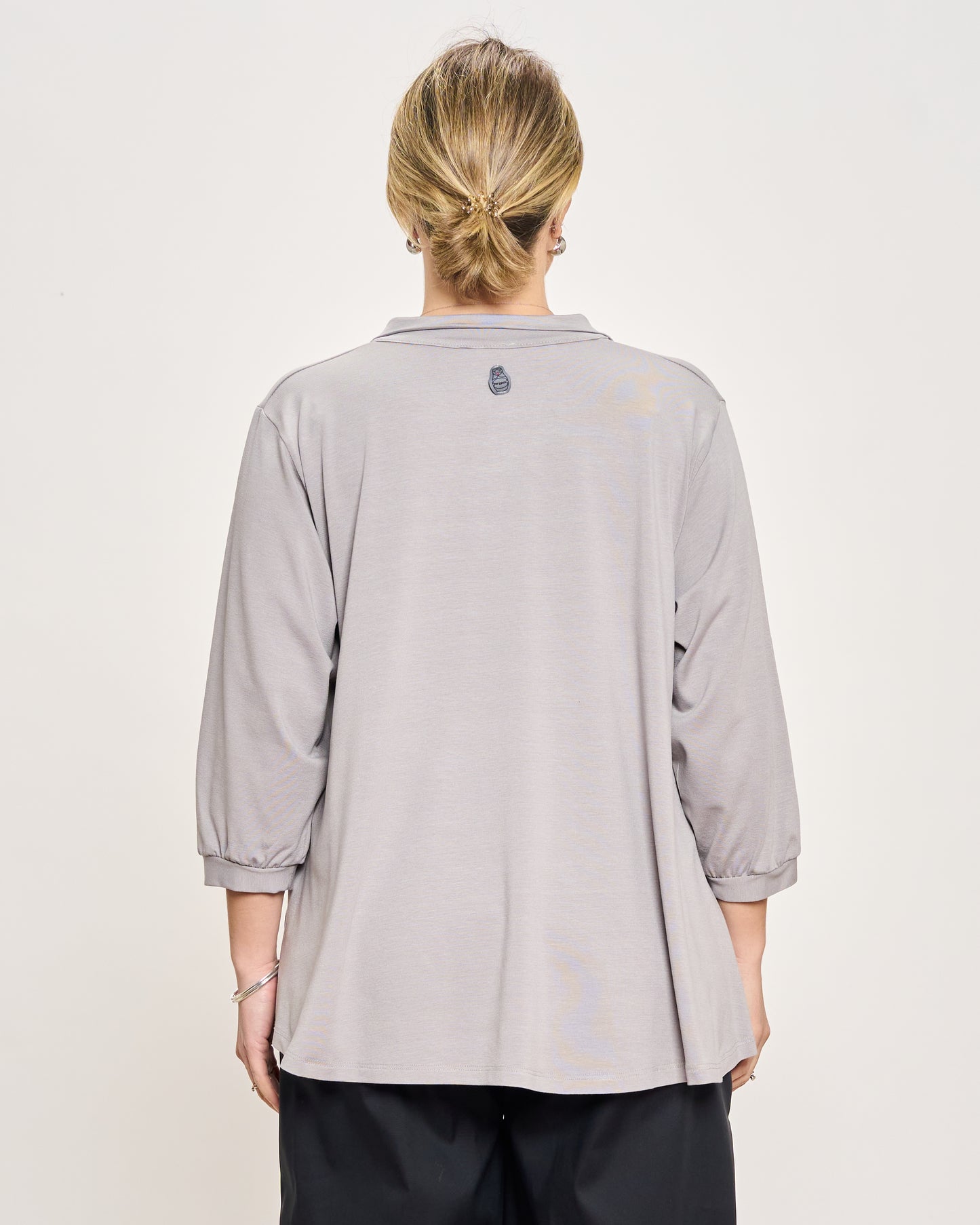Polo Oversize in Jersey