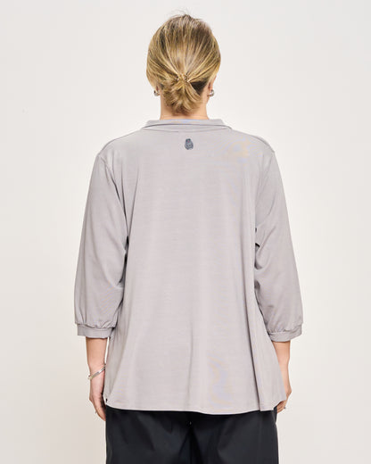Polo Oversize in Jersey