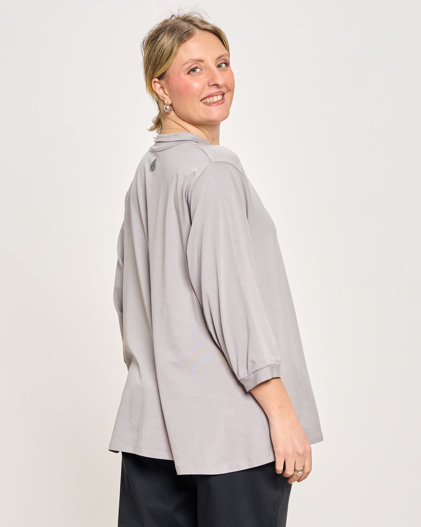 Polo Oversize in Jersey