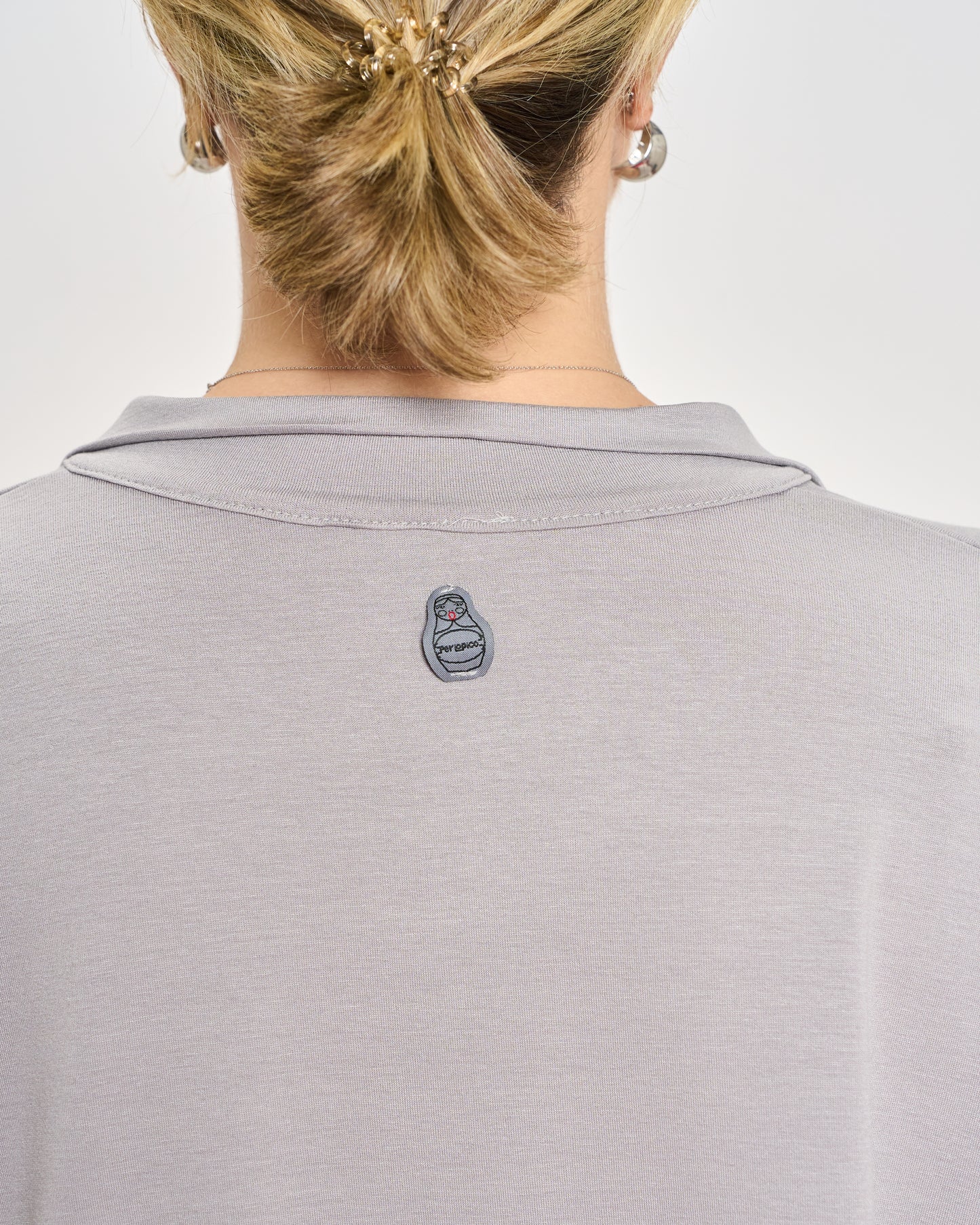 Polo Oversize in Jersey