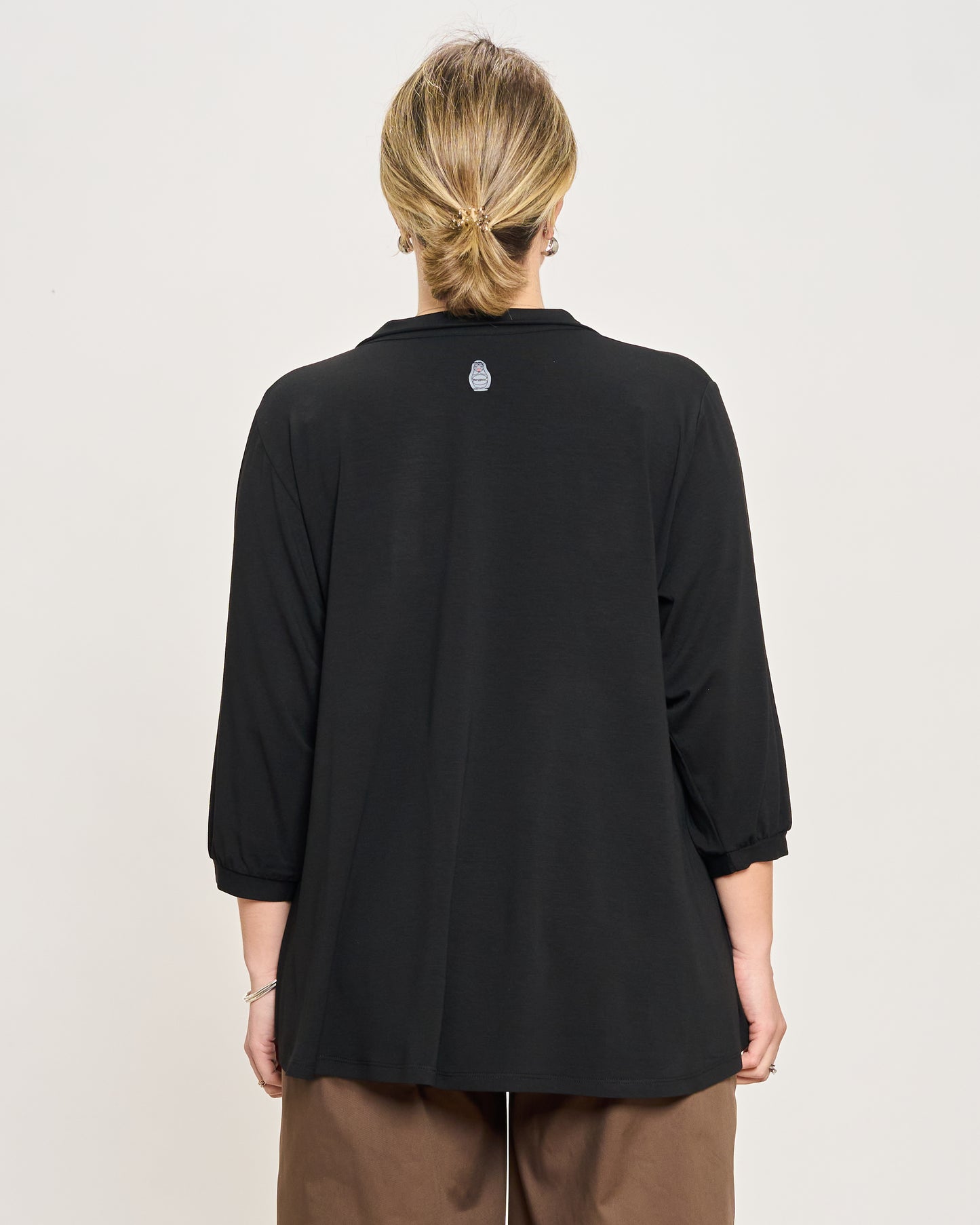 Polo Oversize in Jersey
