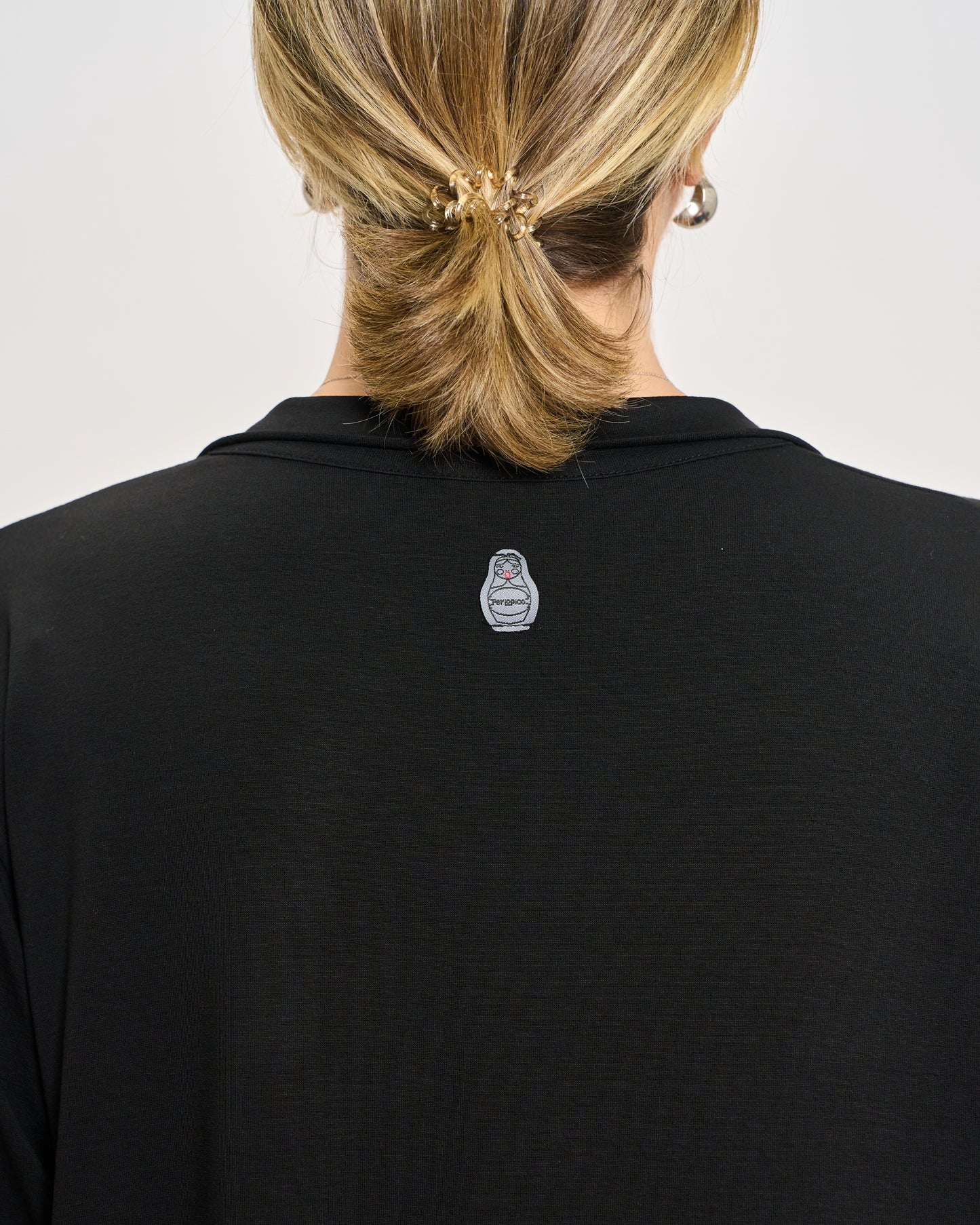 Polo Oversize in Jersey