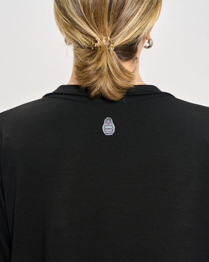 Polo Oversize in Jersey