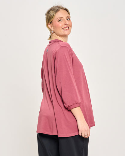 Polo Oversize in Jersey