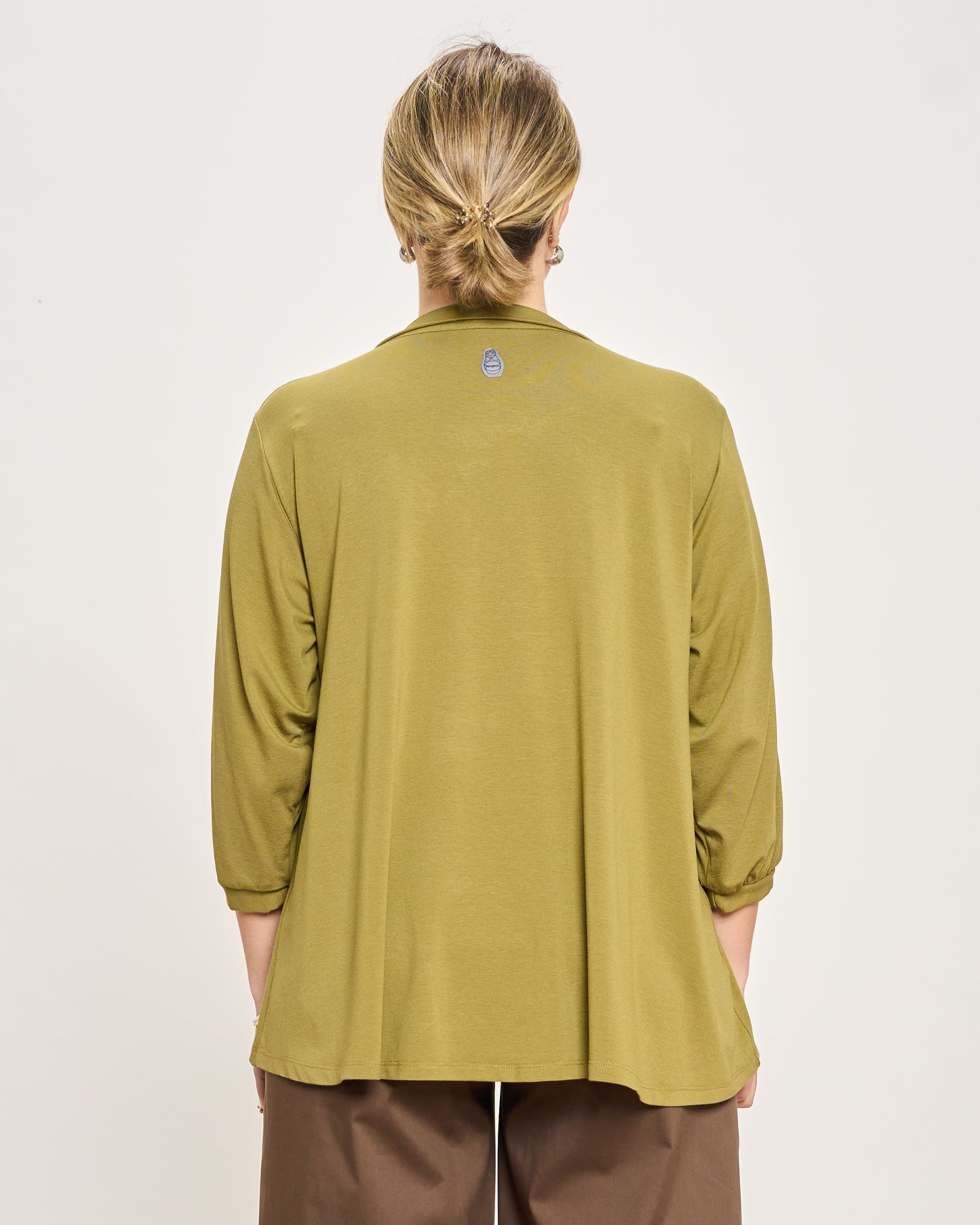 Polo Oversize in Jersey