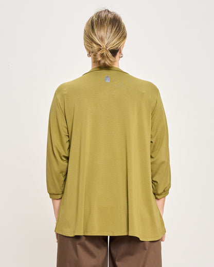 Polo Oversize in Jersey