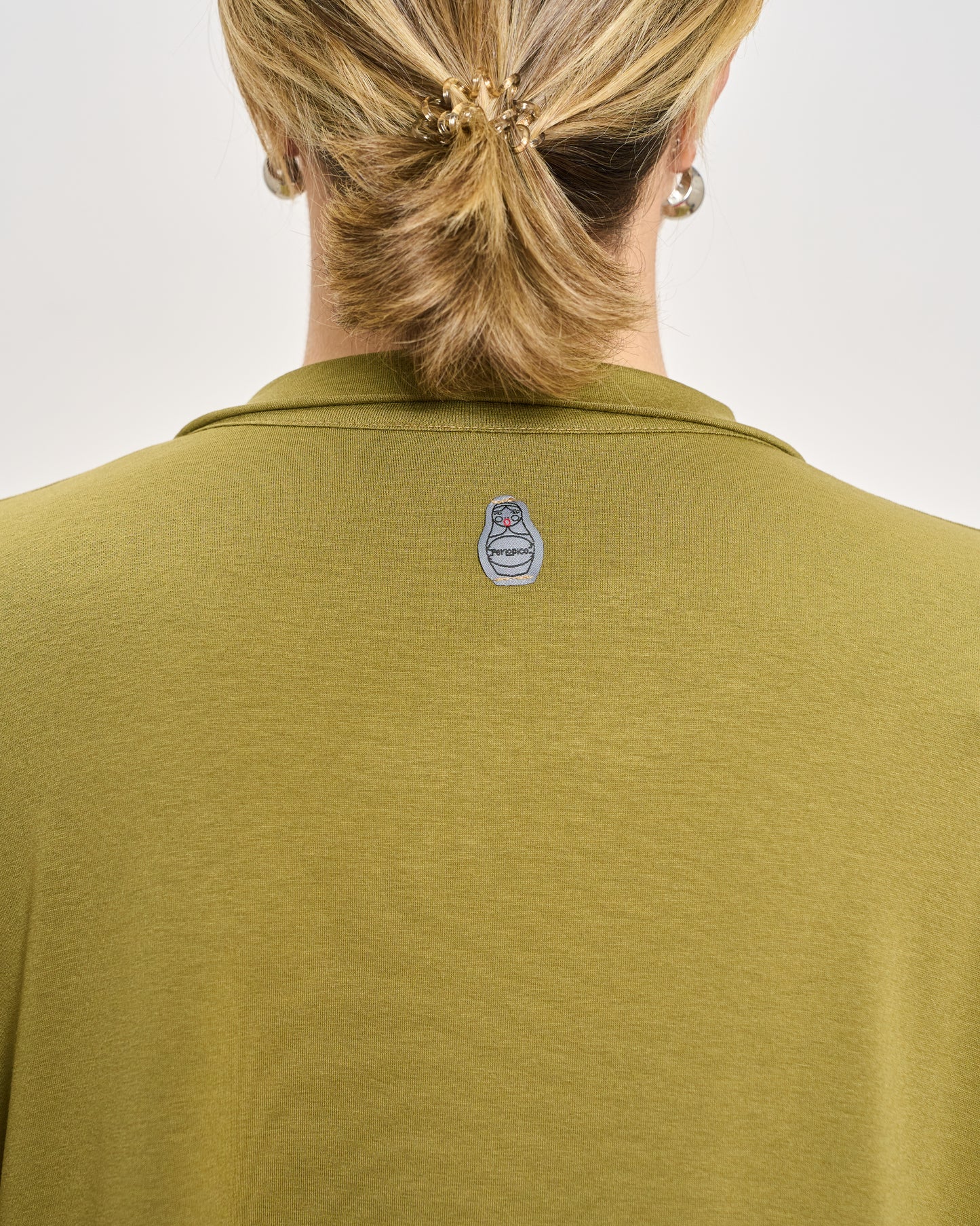 Polo Oversize in Jersey