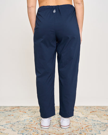 Pantaloni Crop in Bengalina Elasticizzata