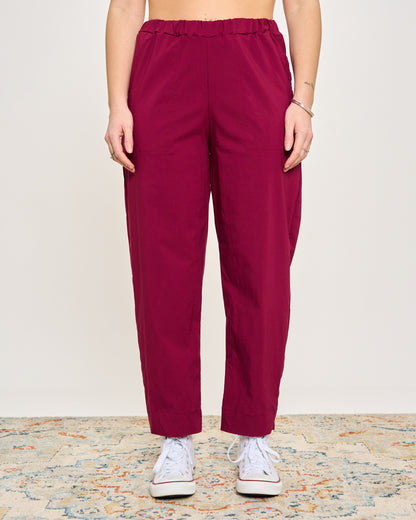 Pantaloni Crop in Bengalina Elasticizzata