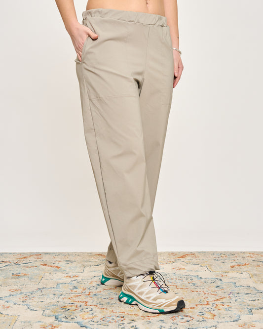 Pantaloni Crop in Bengalina Elasticizzata