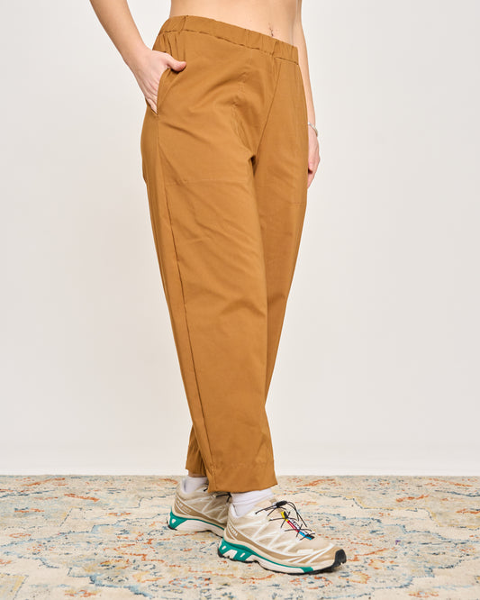 Pantaloni Crop in Bengalina Elasticizzata