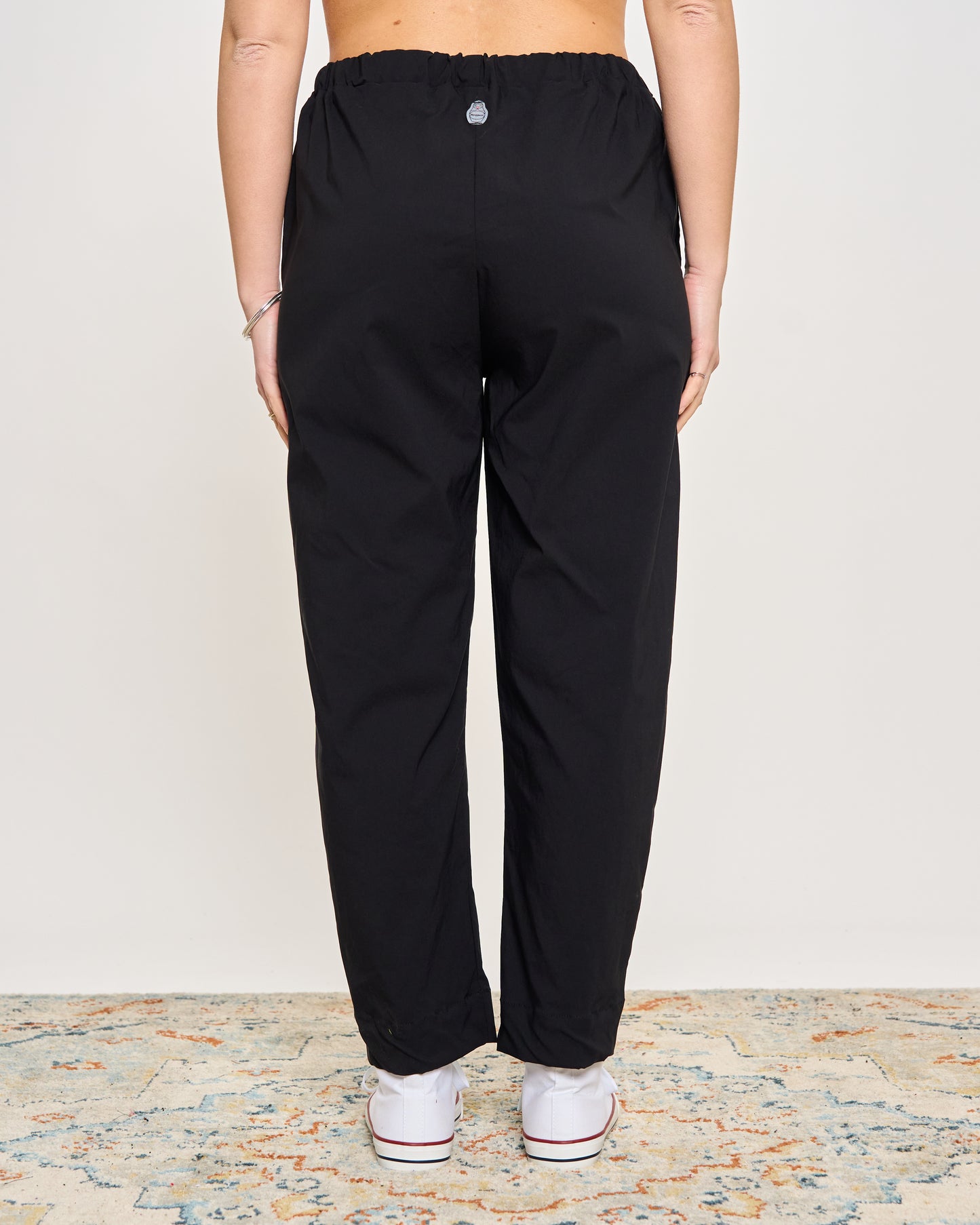 Pantaloni Crop in Bengalina Elasticizzata