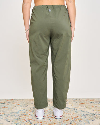Pantaloni Crop in Bengalina Elasticizzata