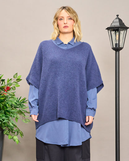 Gilet Oversize in Alpaca