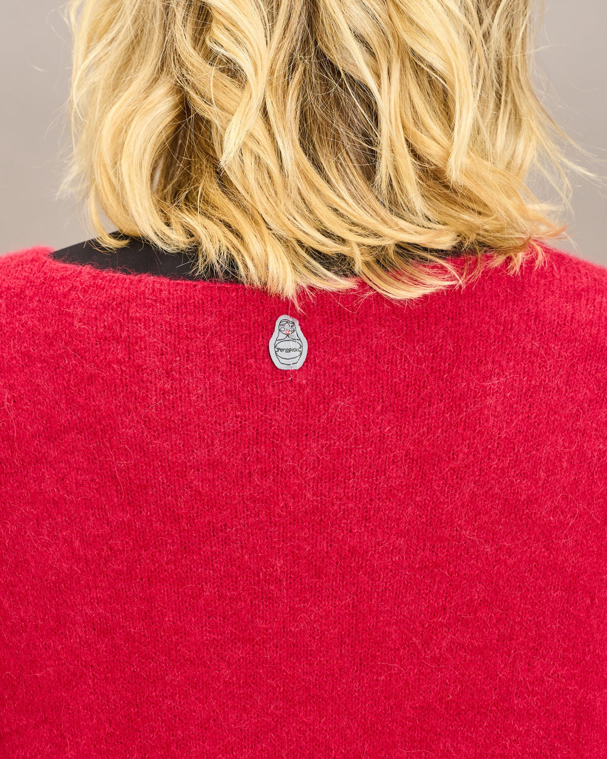 Gilet Oversize in Alpaca