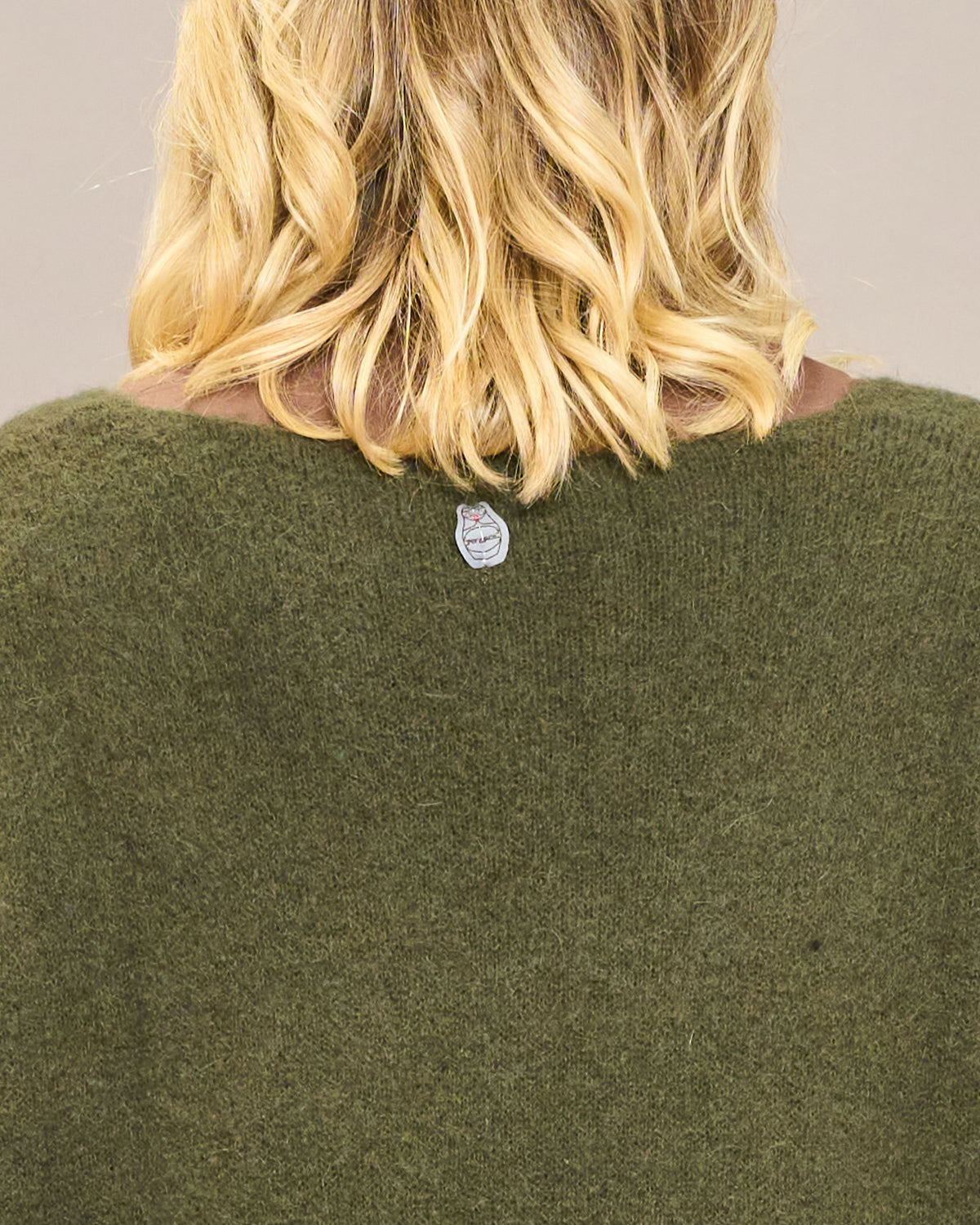 Gilet Oversize in Alpaca