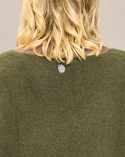 Gilet Oversize in Alpaca
