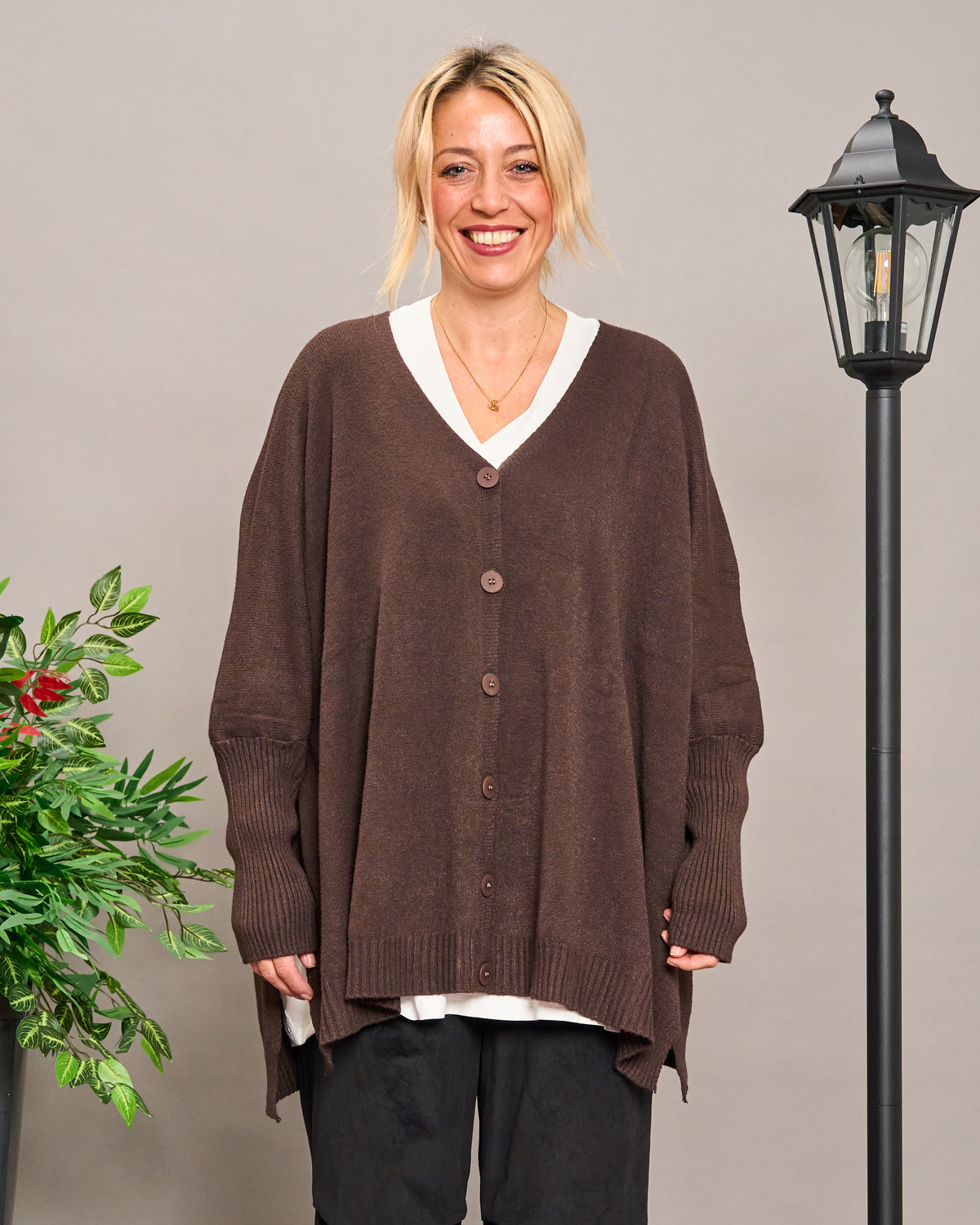 Maxi Cardigan in Maglieria