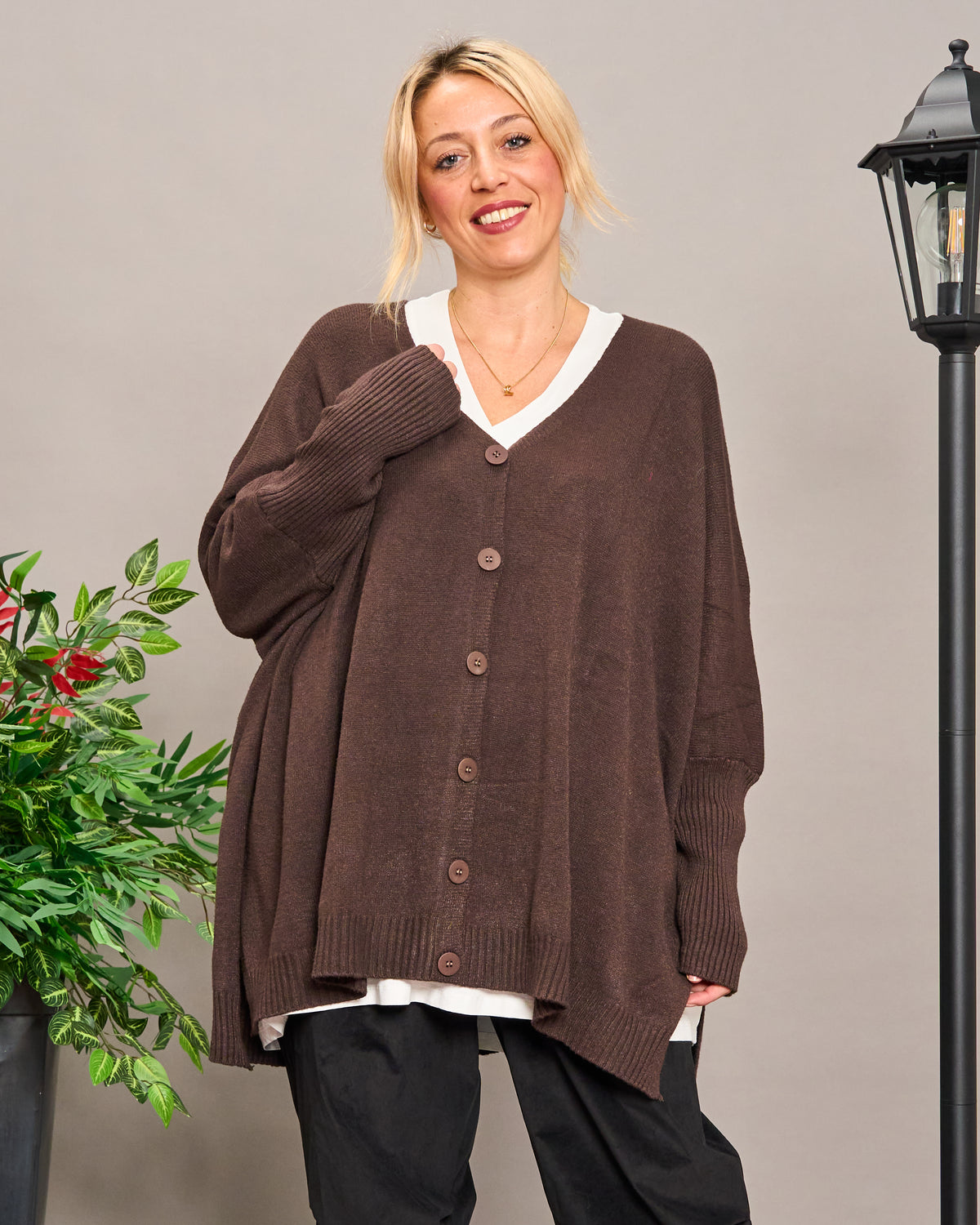 Maxi Cardigan in Maglieria