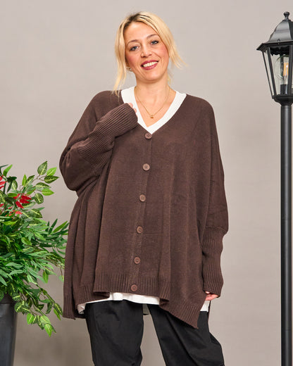 Maxi Cardigan in Maglieria
