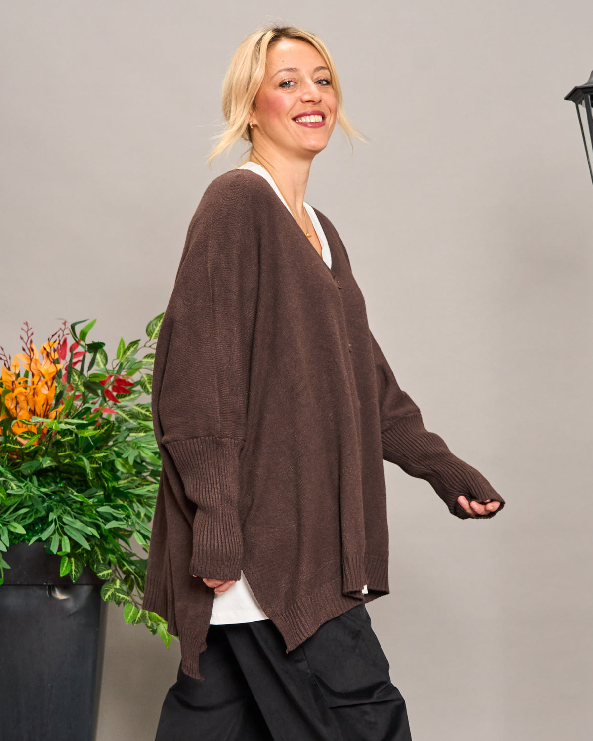 Maxi Cardigan in Maglieria