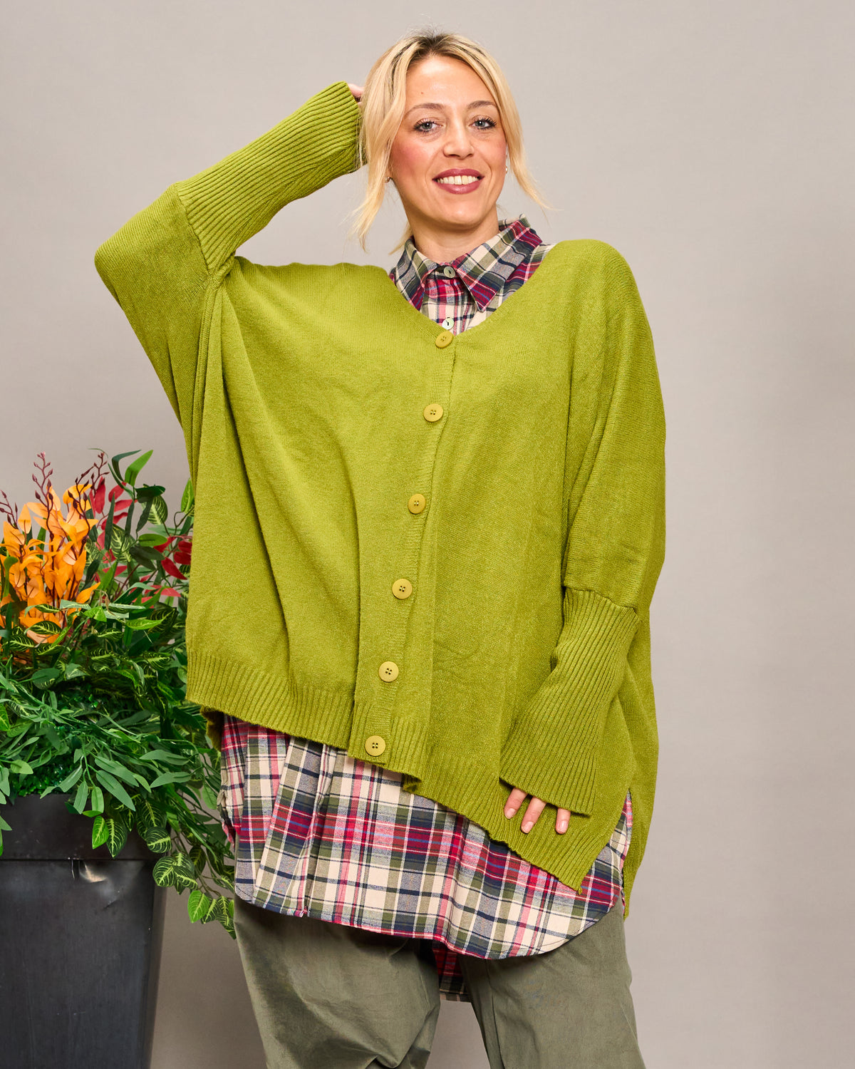 Maxi Cardigan in Maglieria