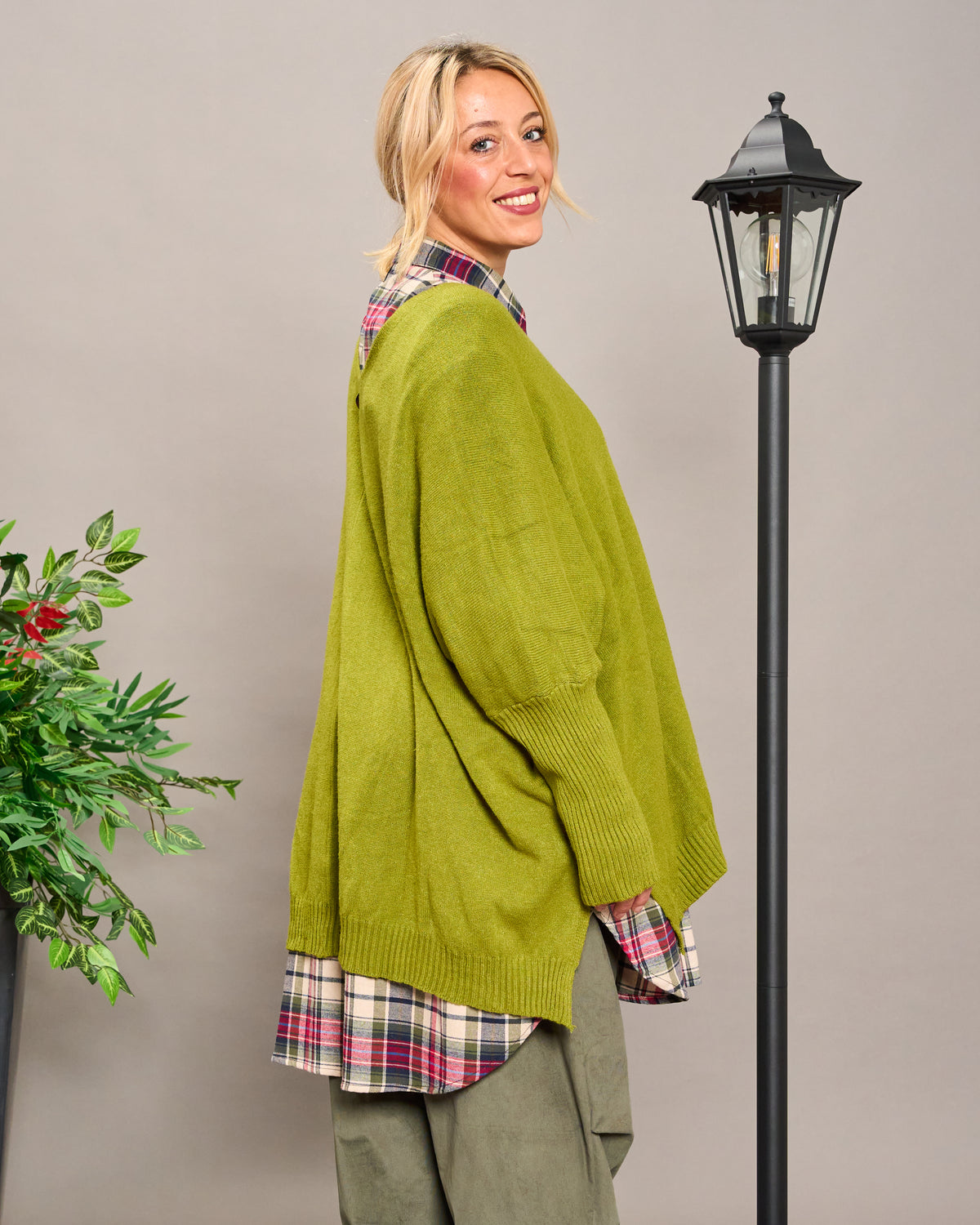 Maxi Cardigan in Maglieria