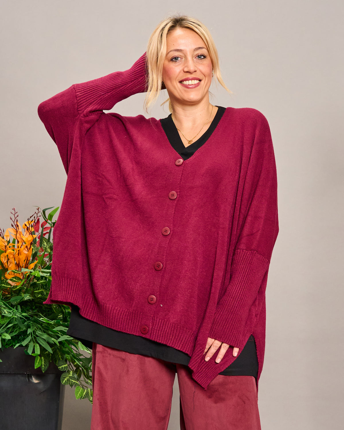 Maxi Cardigan in Maglieria