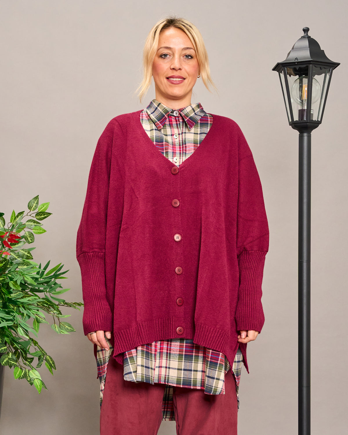 Maxi Cardigan in Maglieria