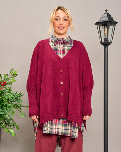 Maxi Cardigan in Maglieria