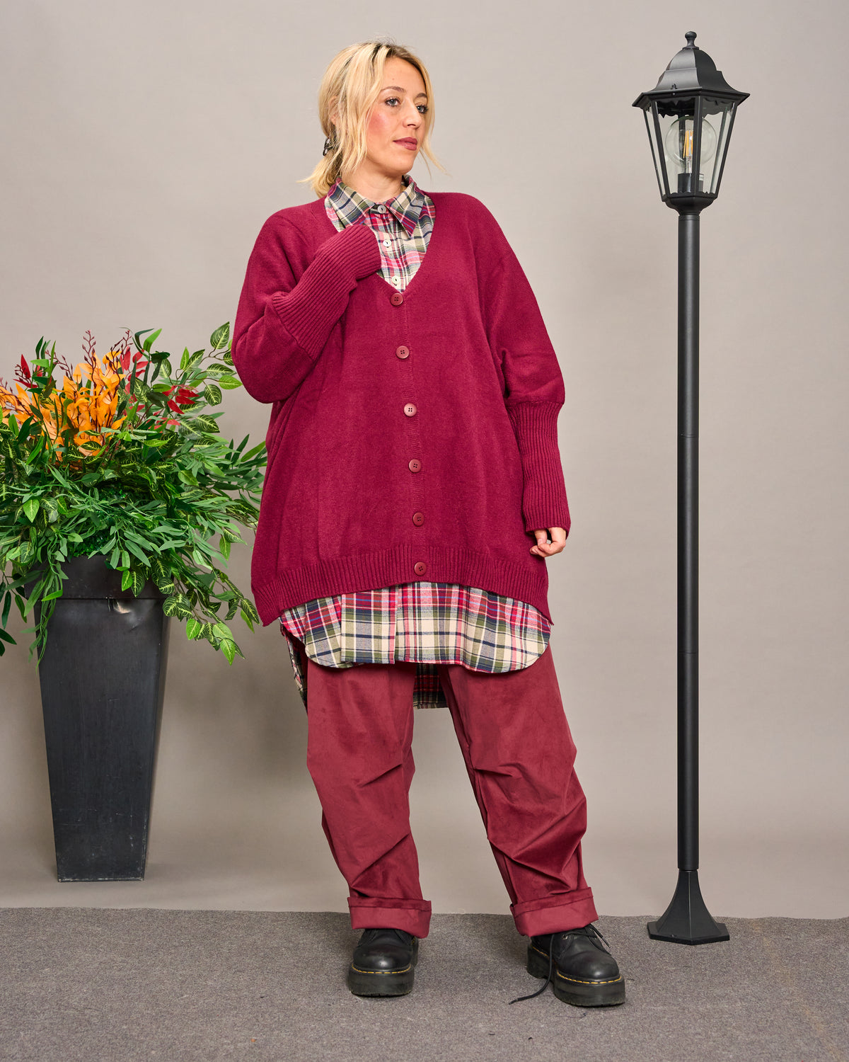 Maxi Cardigan in Maglieria