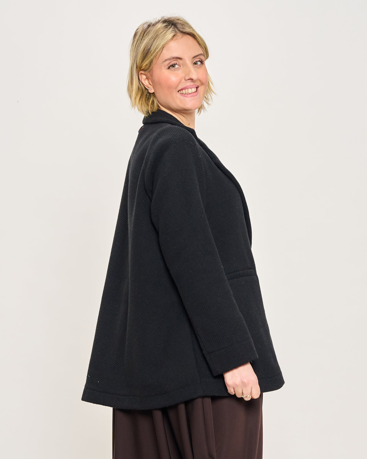 Two-Button Lapel Jacket