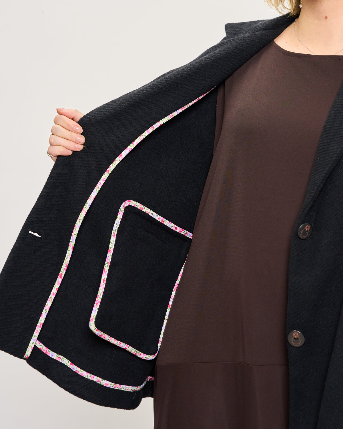 Two-Button Lapel Jacket