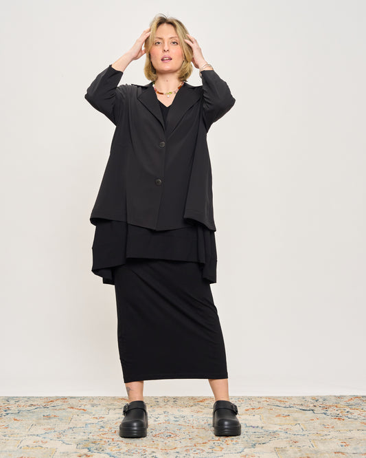 Two-Button Lapel Jacket