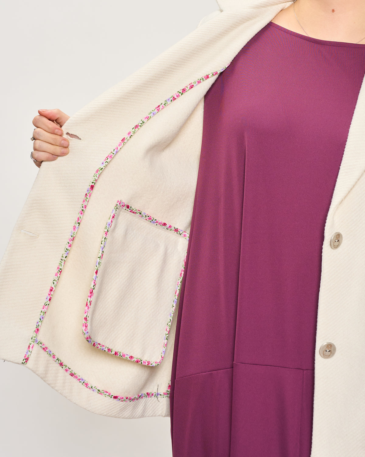 Two-Button Lapel Jacket