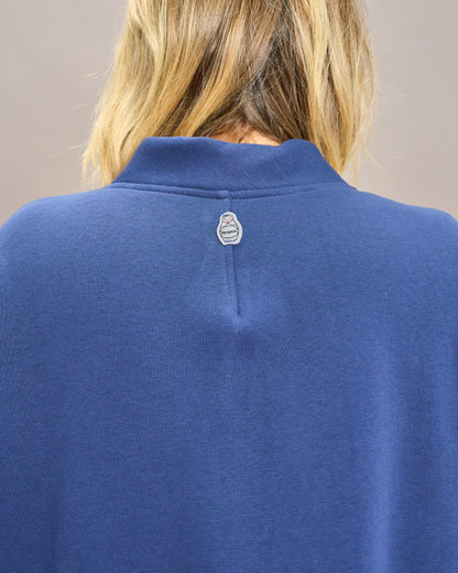 Flared Sweatshirt Jacket