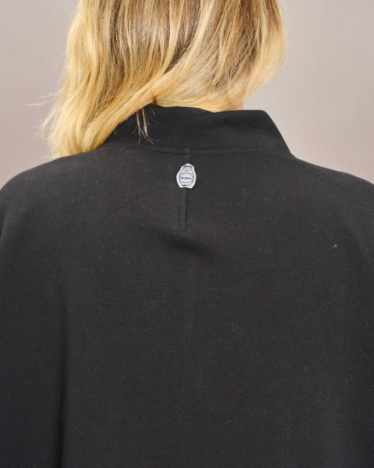 Flared Sweatshirt Jacket